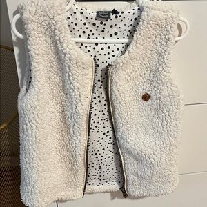 Babyface Cozy White Sherpa Vest